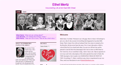 Desktop Screenshot of ethelmertz.com